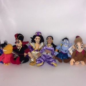 Disney’s Aladdin Characters Bean Bag Bundle